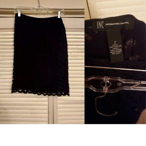 Black Lace Skirt